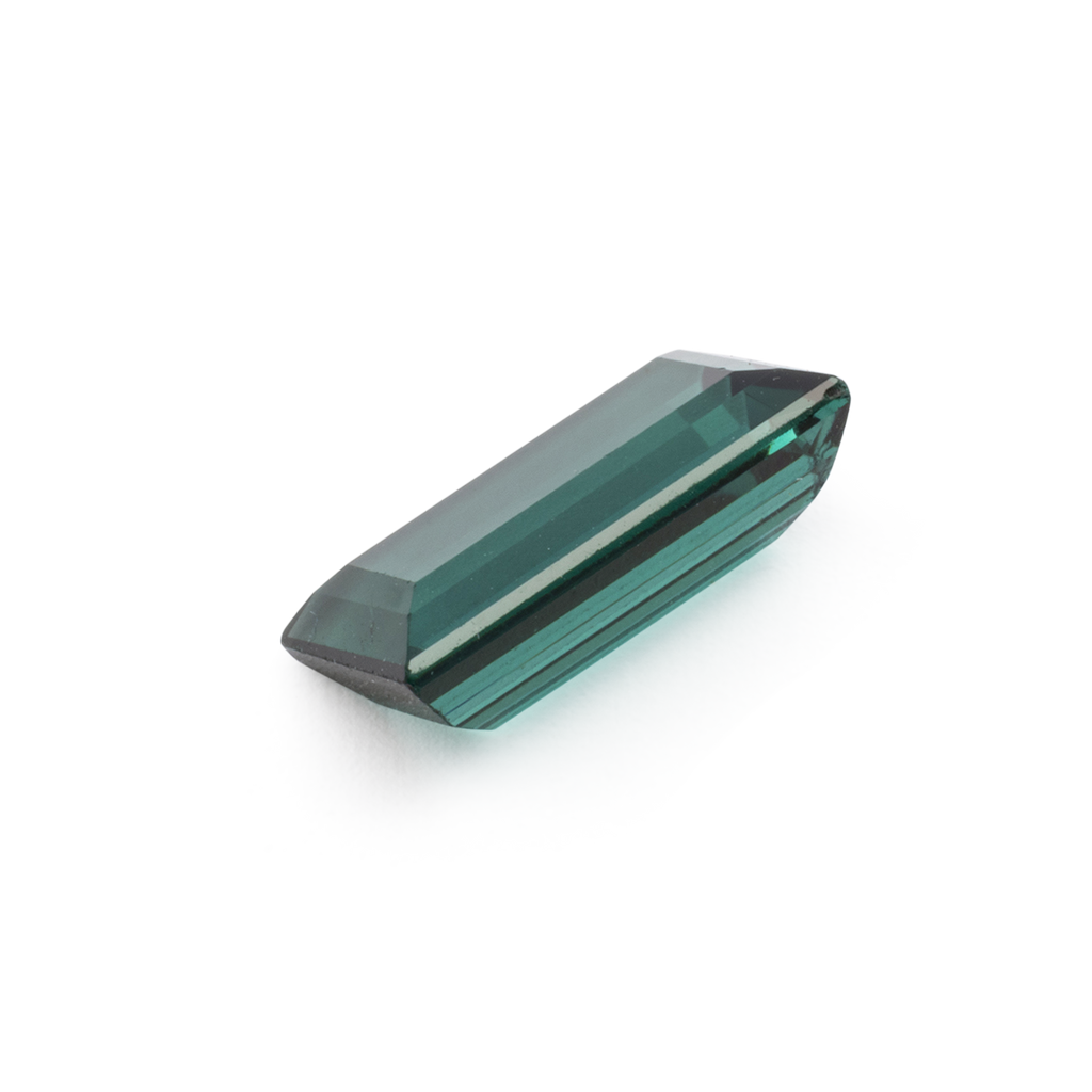 Tourmaline - green & blue, baguette, 10.1x6.3 mm, 2.29 ct, No. TR991206