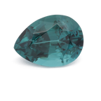 Turmalin - grün & blau, birnform, 8.8x6.4 mm, 1.47 ct, Nr. TR991224