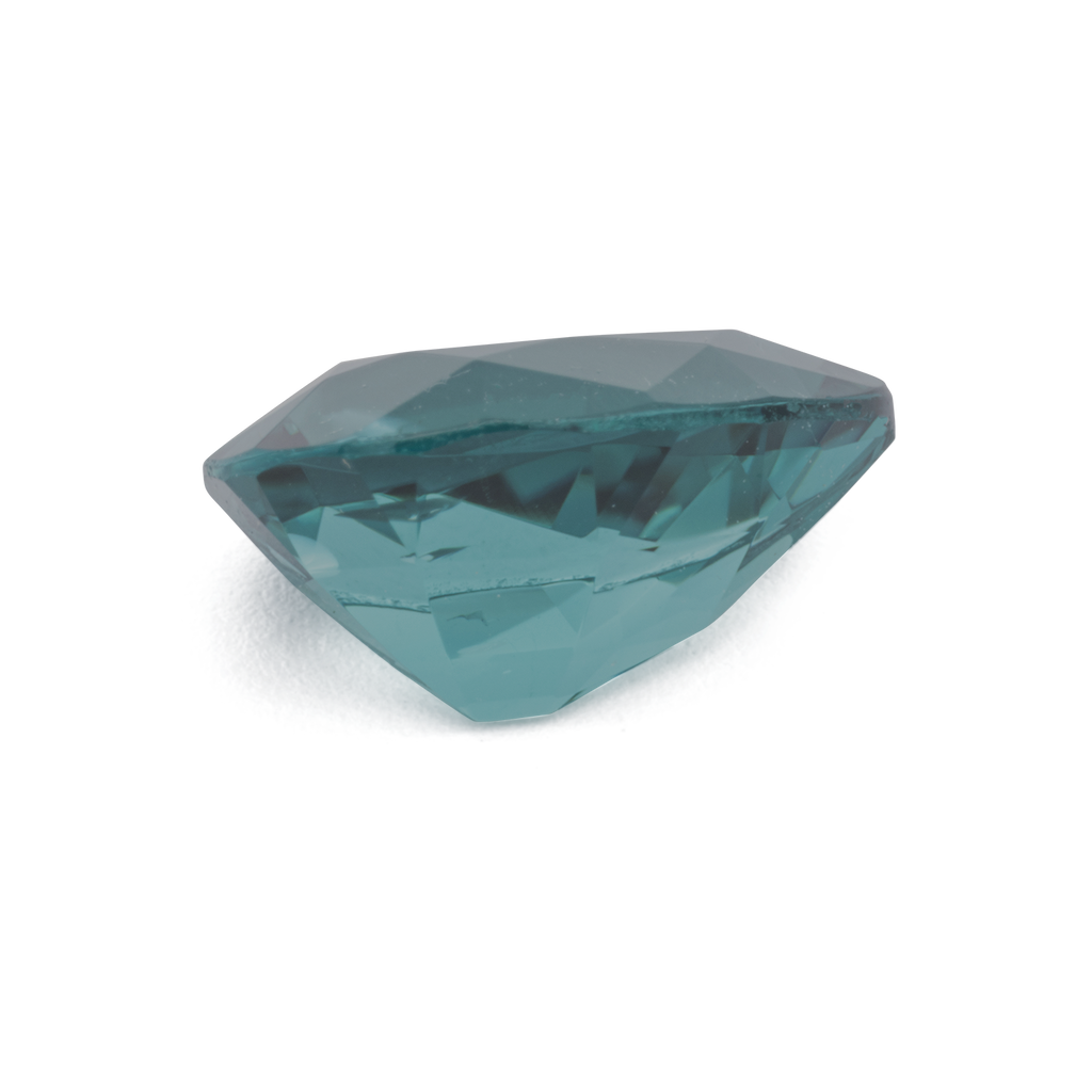 Turmalin - grün & blau, birnform, 8.8x6.4 mm, 1.47 ct, Nr. TR991224