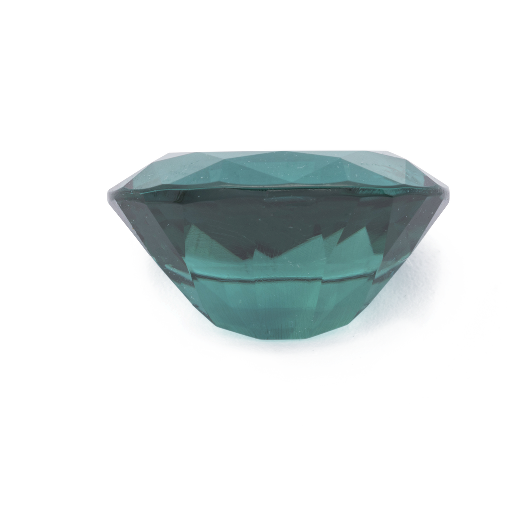 Turmalin - grün & blau, oval, 9.9x8.2 mm, 2.75 ct, Nr. TR991225