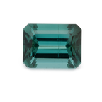 Tourmaline - green & blue, octagon, 8.1x6.1 mm, 1.76 ct, No. TR991226