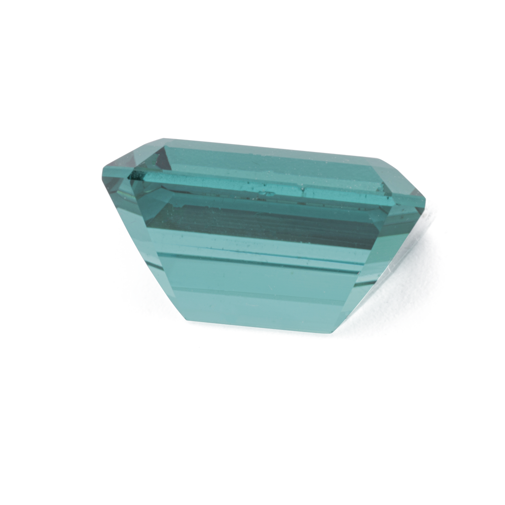 Tourmaline - green & blue, octagon, 8.1x6.1 mm, 1.76 ct, No. TR991226