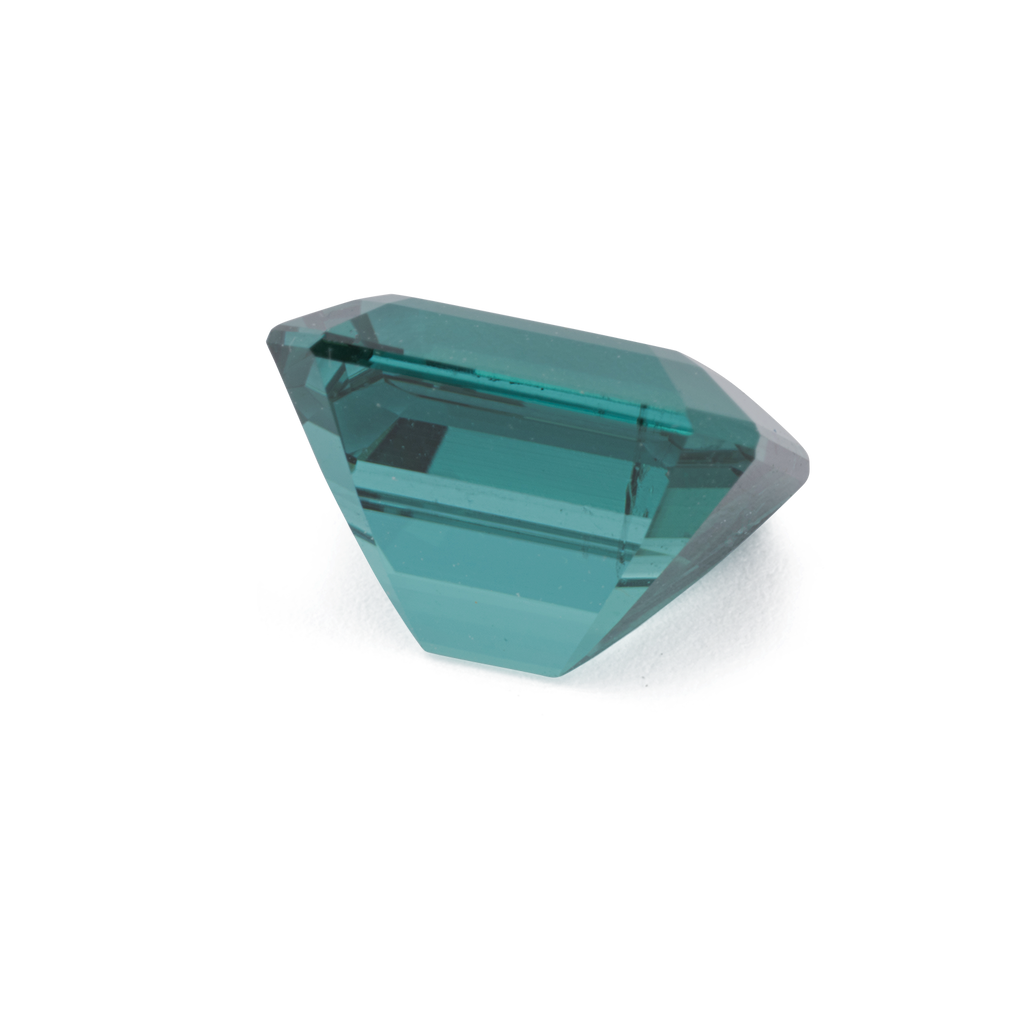 Turmalin - grün & blau, achteck, 7.6x6.8 mm, 1.97 ct, Nr. TR991228