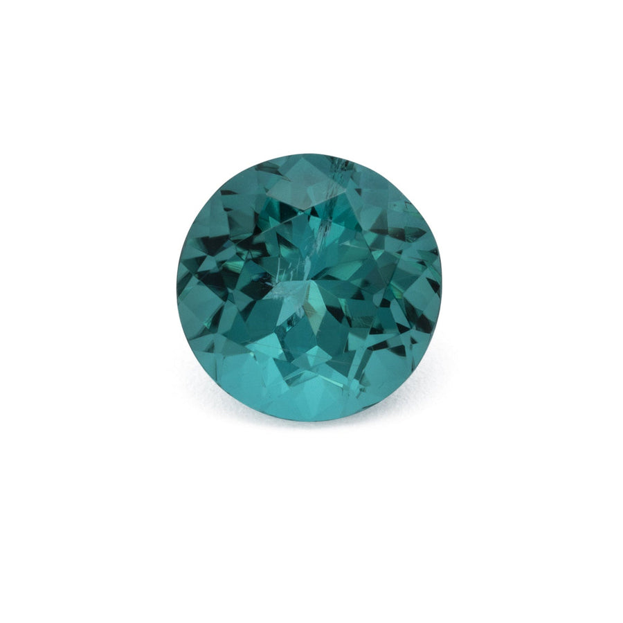 Turmalin - grün & blau, rund, 6x6 mm, 0.96 ct, Nr. TR991235