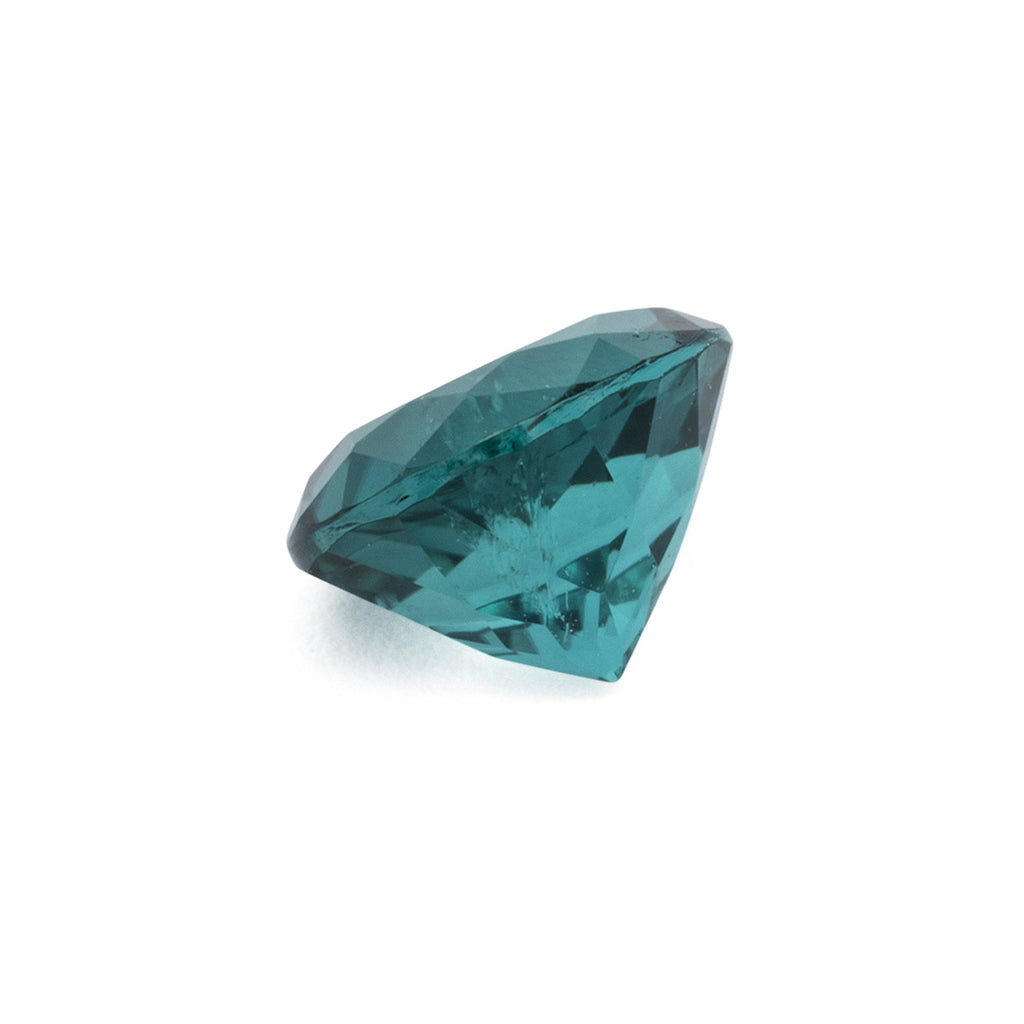 Turmalin - grün & blau, rund, 6.06x6.06 mm, 0.93 ct, Nr. TR991237