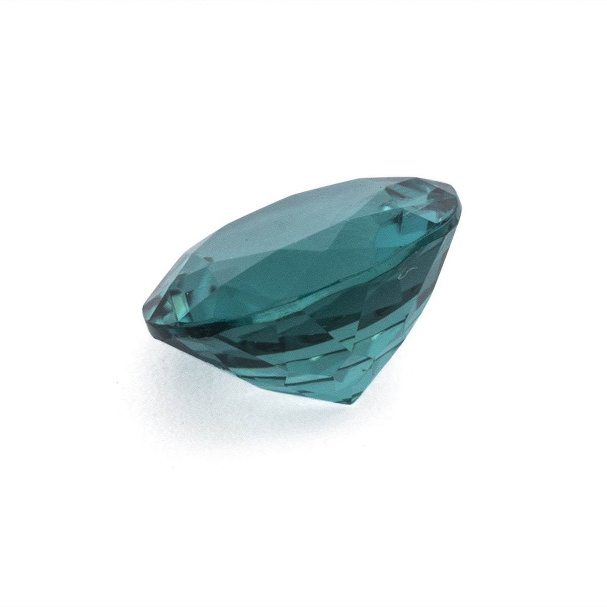 Tourmaline - green & blue, round, 6.08x6.08 mm, 0.82 ct, No. TR991238