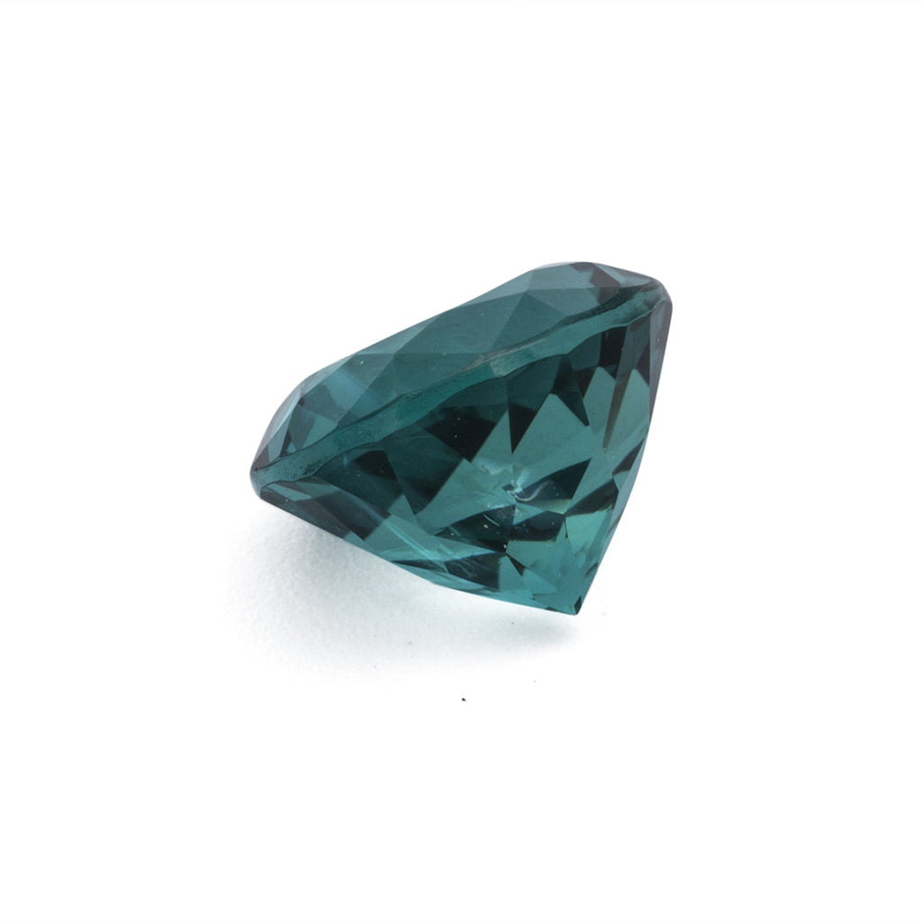 Tourmaline - green & blue, round, 6.13x6.13 mm, 1.01 ct, No. TR991240