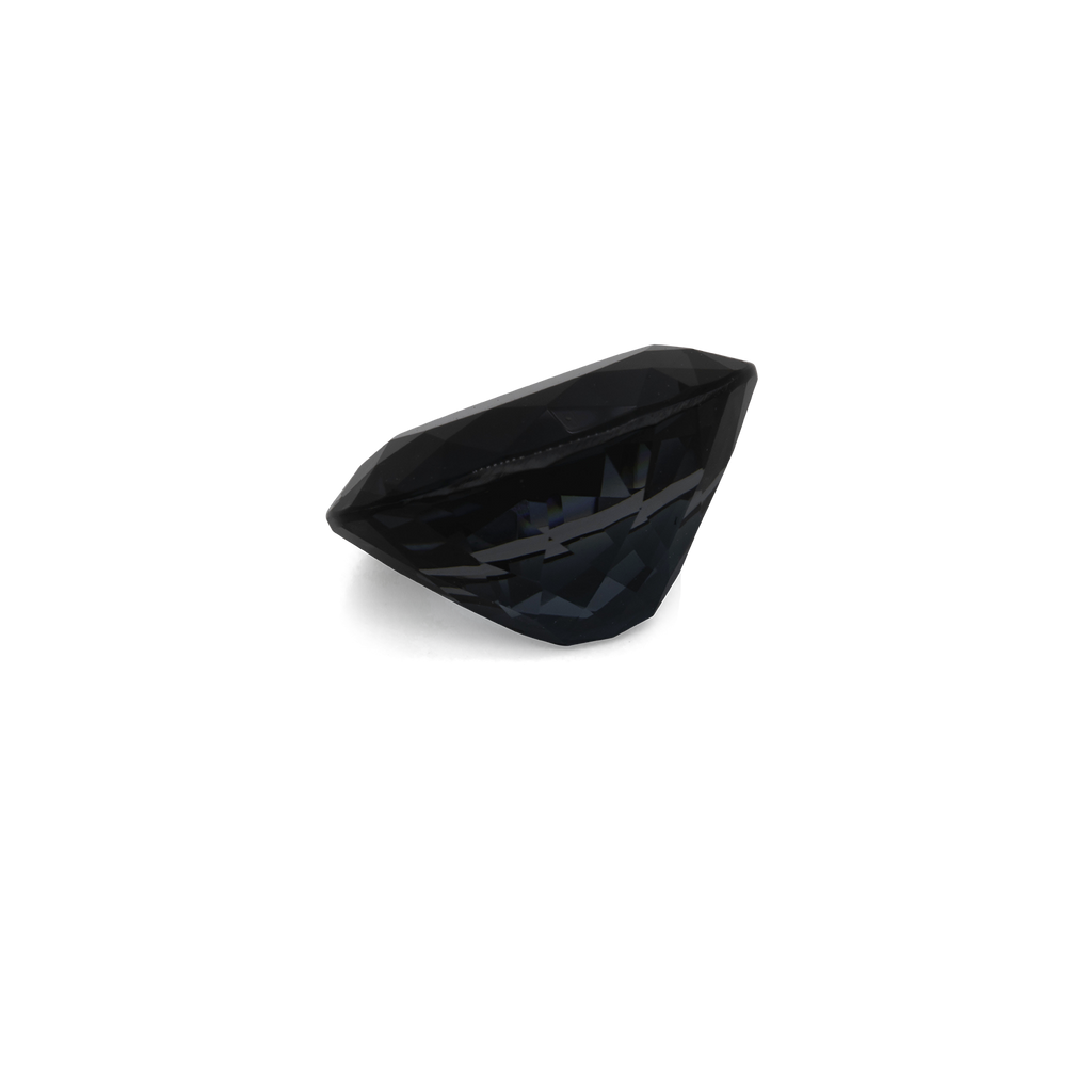Tourmaline - blue/gray, oval, 12x10.1 mm, 5.11 ct, No. TR991257
