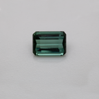 Tourmaline - green, octagon, 6.9x5 mm, 1.01-1.05 ct, No. TR99395