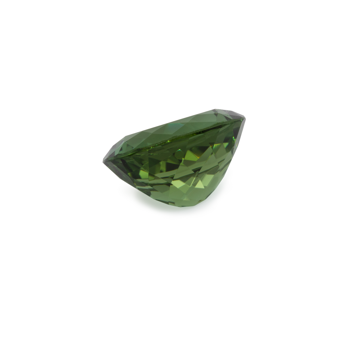 Tourmaline - green, oval, 12x10 mm, 4.97 ct, No. TR99801