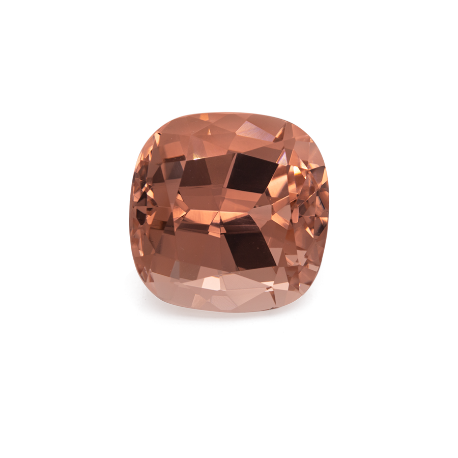 Turmalin - braun, antik, 12x12 mm, 8,22 ct, Nr. TR99807