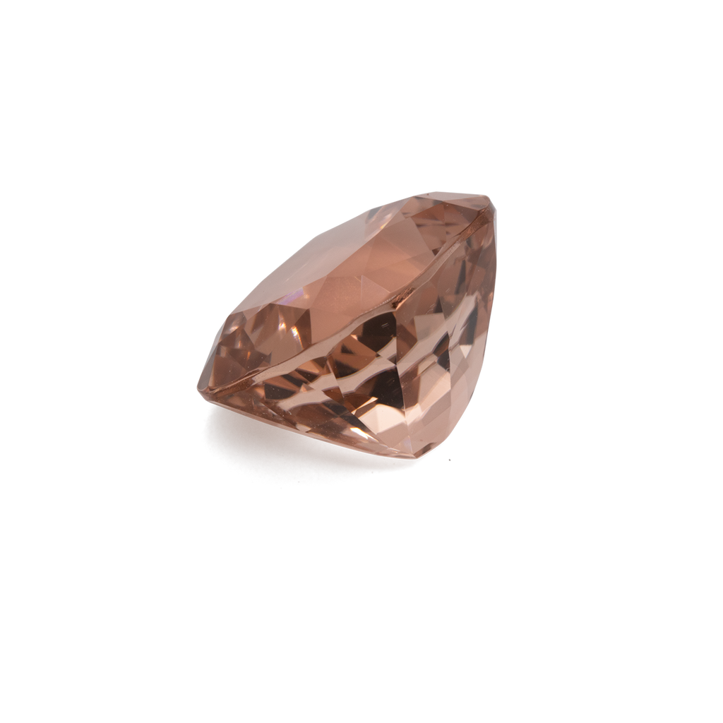 Turmalin - braun, antik, 12x12 mm, 8,22 ct, Nr. TR99807