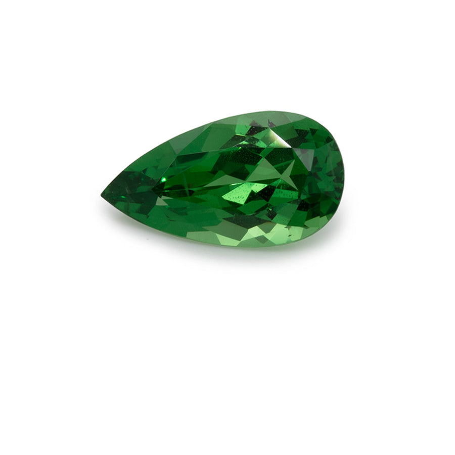 Tsavorit - grün, birnform, 11x6 mm, 1,96 ct, Nr. TS20001