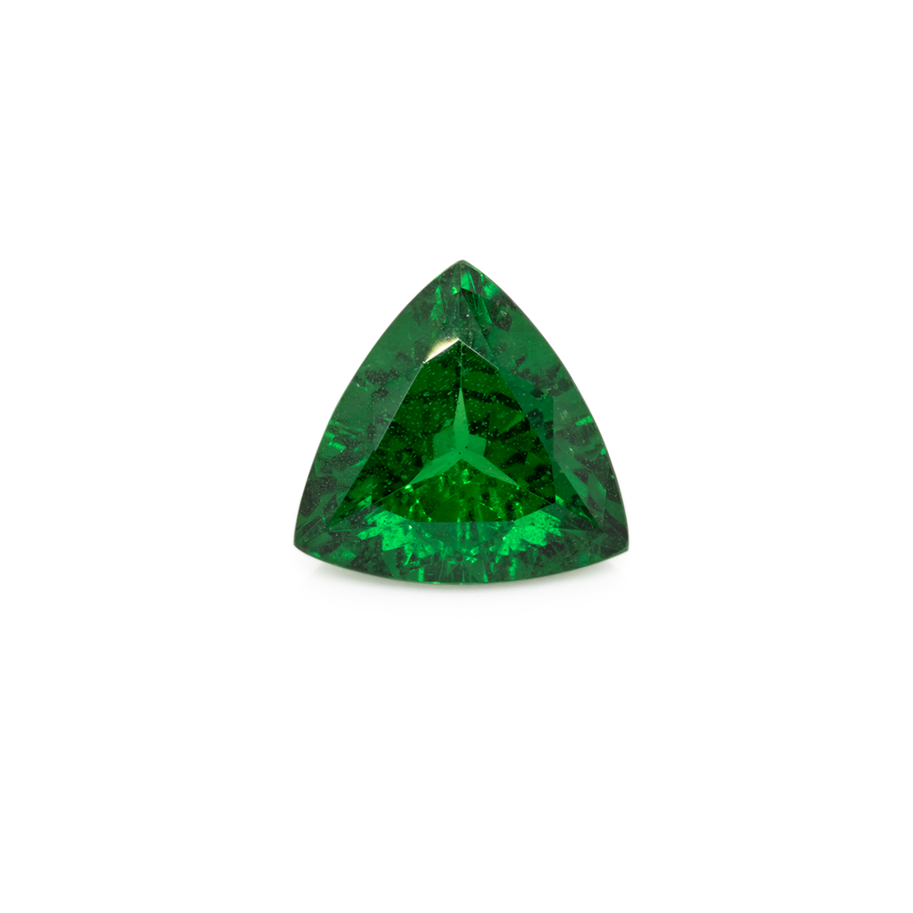 Tsavorit - grün, trillion, 10x10 mm, 2.72 ct, Nr. TS91006