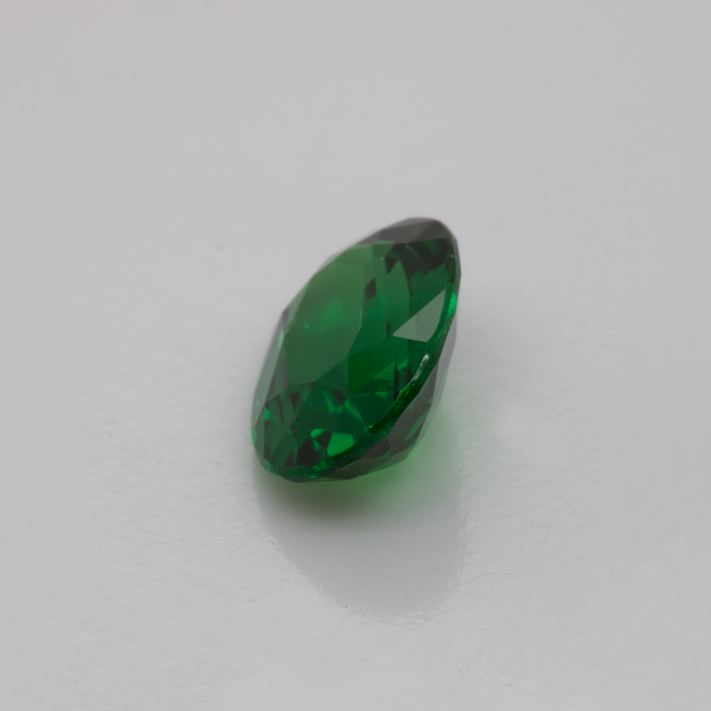 Tsavorite - green, oval, 8x6 mm, 1.47 ct, No. TS91007