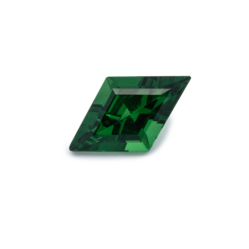 Tsavorit - grün, fancy, 7.3x4.3 mm, 0.43 ct, Nr. TS91027