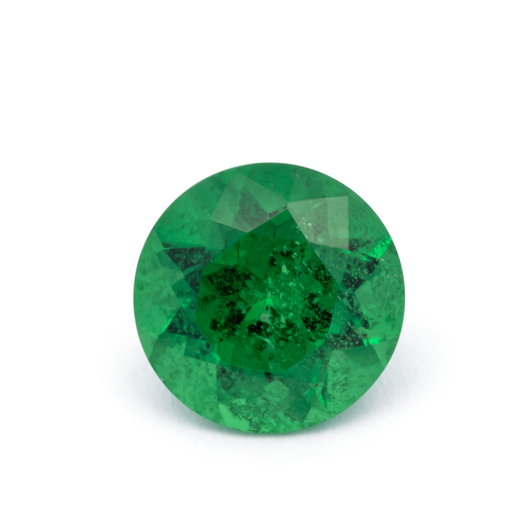 Tsavorit - grün, rund, 5.5x5.5 mm, 0.80 ct, Nr. TS91026