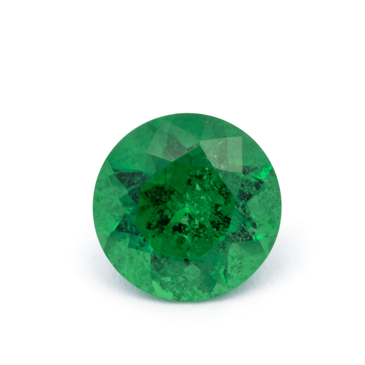 Tsavorit - grün, rund, 5.5x5.5 mm, 0.80 ct, Nr. TS91026