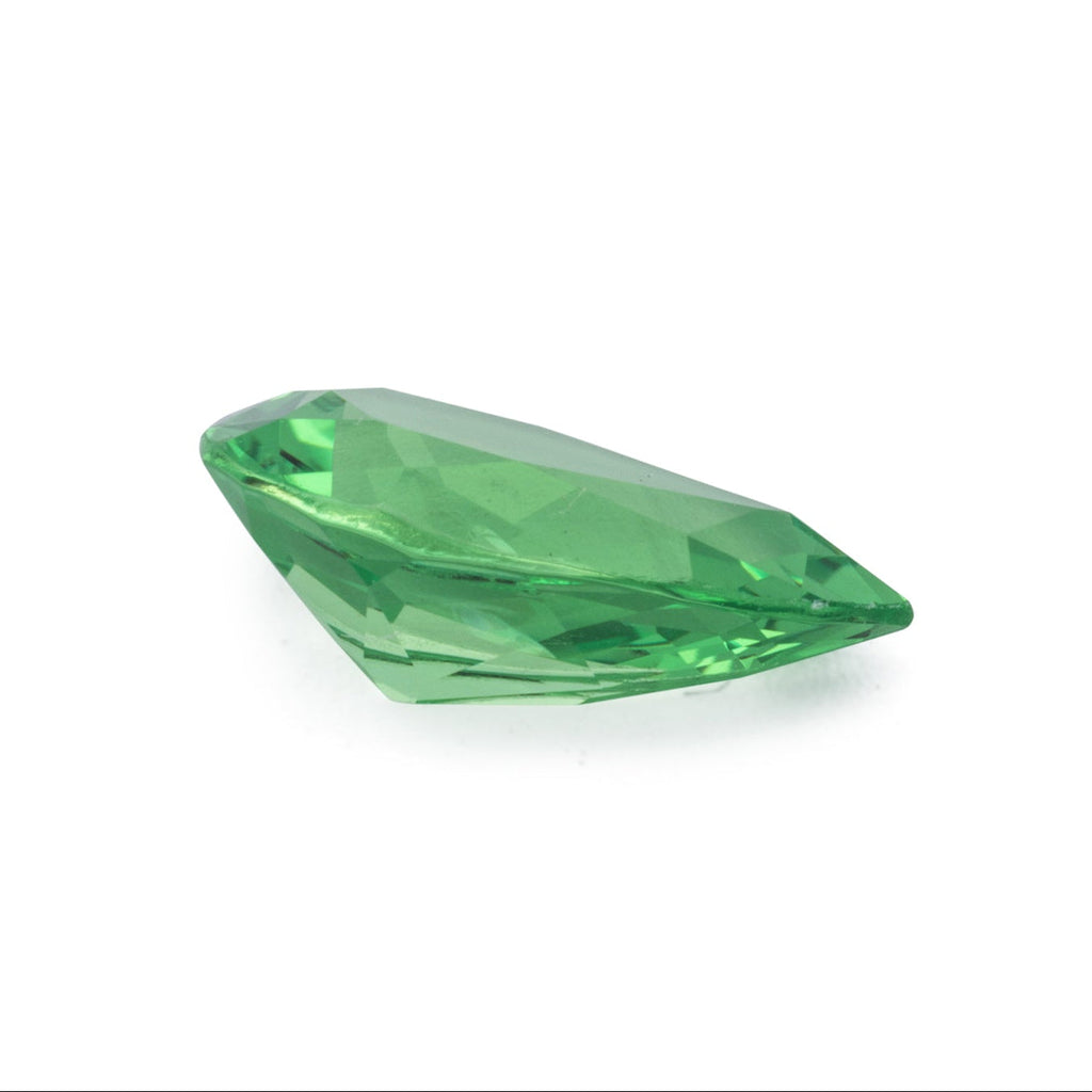 Tsavorit - grün, birnform, 8.5x5.5 mm, 0.99 ct, Nr. TS91055