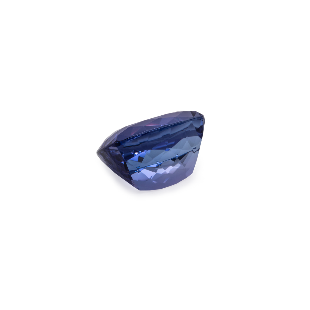 Tanzanite - blue, cushion, 15.5x14 mm, 15.72 ct, No. TZ16002