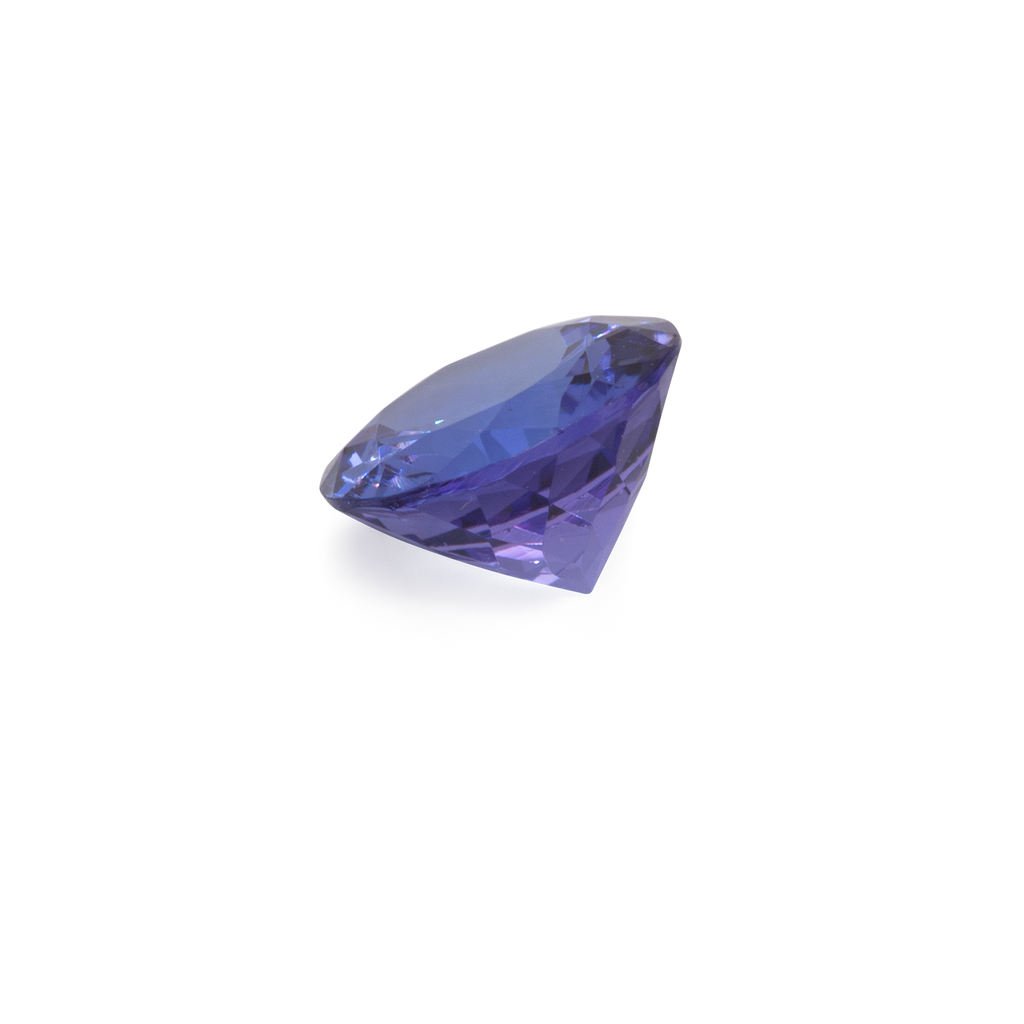 Tansanit - blau, rund, 6x6 mm, 1.00 ct, Nr. TZ43003