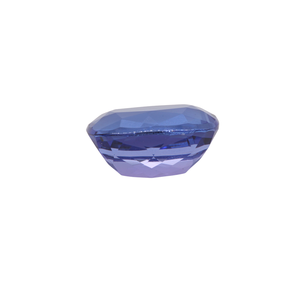 Tansanit - AAA, antik, 8x6 mm, 1,63 ct, Nr. TZ77003