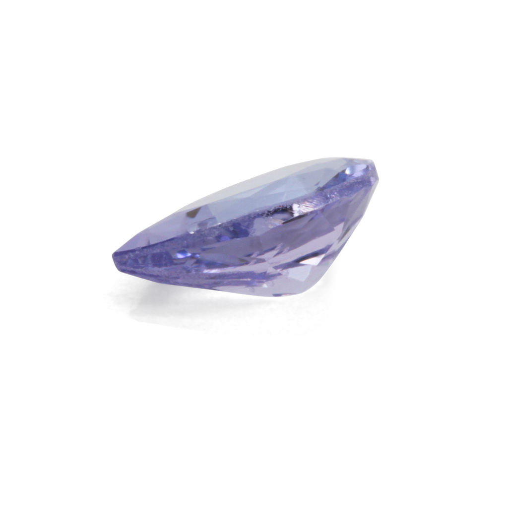 Tansanit - blau, birnform, 6x4 mm, 0.37 ct, Nr. TZ99001