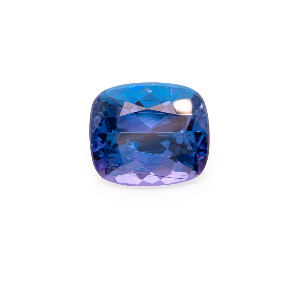 Tansanit - blau, antik, 9x7,8 mm, 3,04 ct, Nr. TZ99009