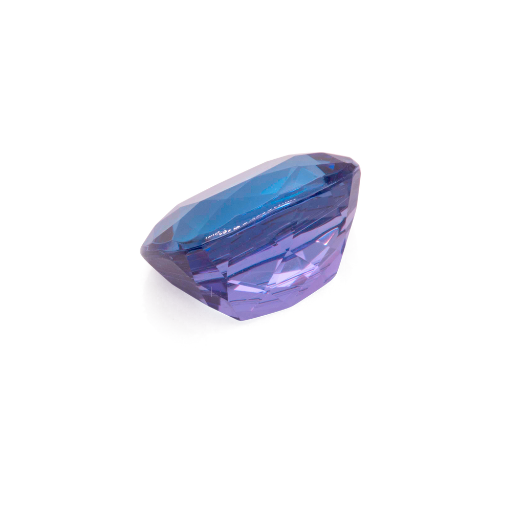 Tansanit - blau, antik, 9x7,8 mm, 3,04 ct, Nr. TZ99009
