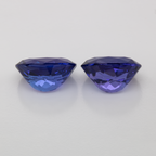 Tansanit Paar - AAA, oval, 11x9 mm, 7.53 ct, Nr. TZ99019