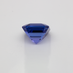 Tansanit - AAA, asscher, 10x10 mm, 5.62 ct, Nr. TZ99025