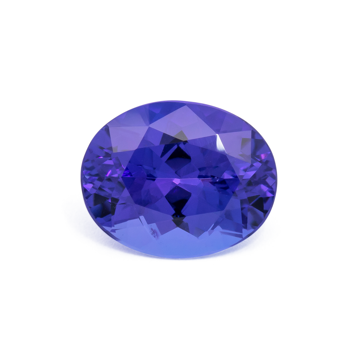 Tansanit - blau, oval, 10.1x8.1 mm, 3.03 ct, Nr. TZ99028