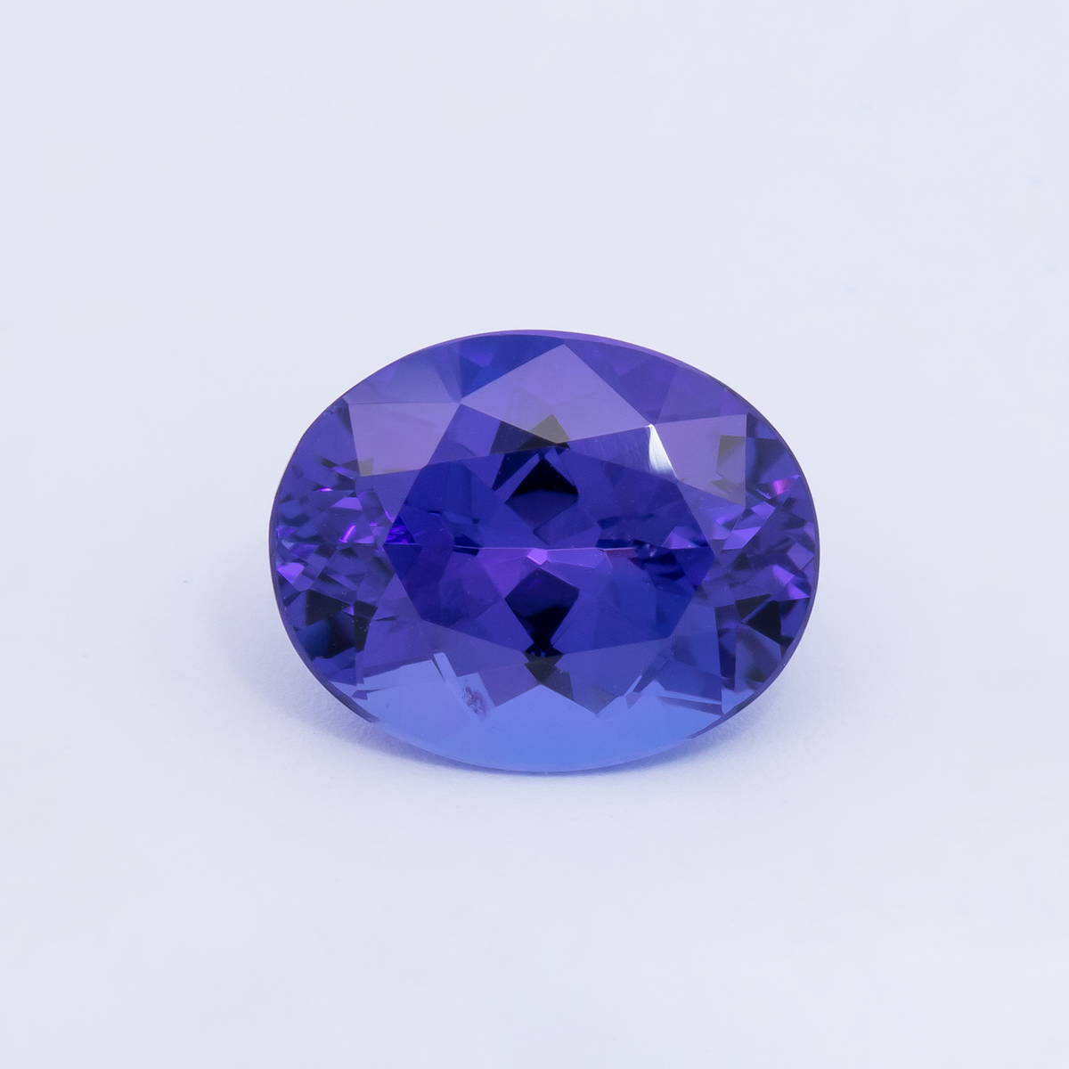 Tansanit - blau, oval, 10.1x8.1 mm, 3.03 ct, Nr. TZ99028