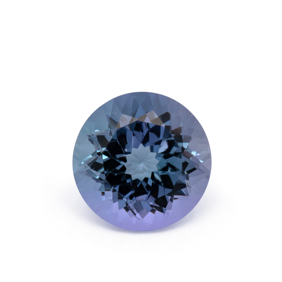 Tansanit - blau, rund, 11x11 mm, 5.07 ct, Nr. TZ99030