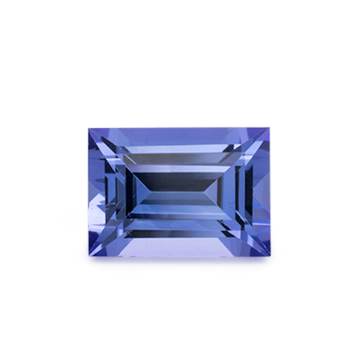 Tanzanite - blue, baguette, 7x5 mm, 1.04 ct, No. TZ99032