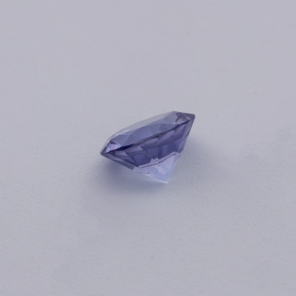 Tansanit - blau, rund, 4.5x4.5 mm, 0.35 ct, Nr. TZ99034