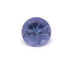 Tansanit - blau, rund, 4.5x4.5 mm, 0.35 ct, Nr. TZ99034