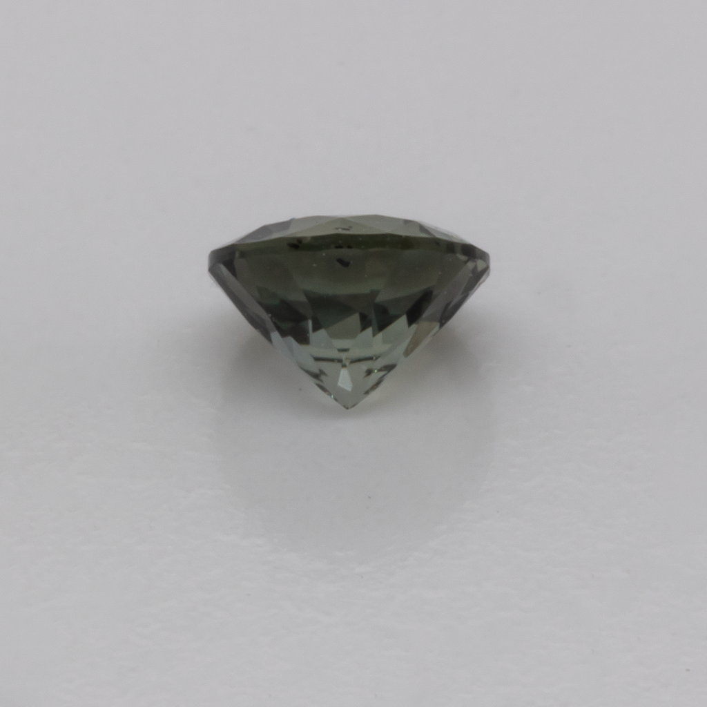 Saphir - grau, rund, 4x4 mm, 0.32 ct, Nr. XSR11219