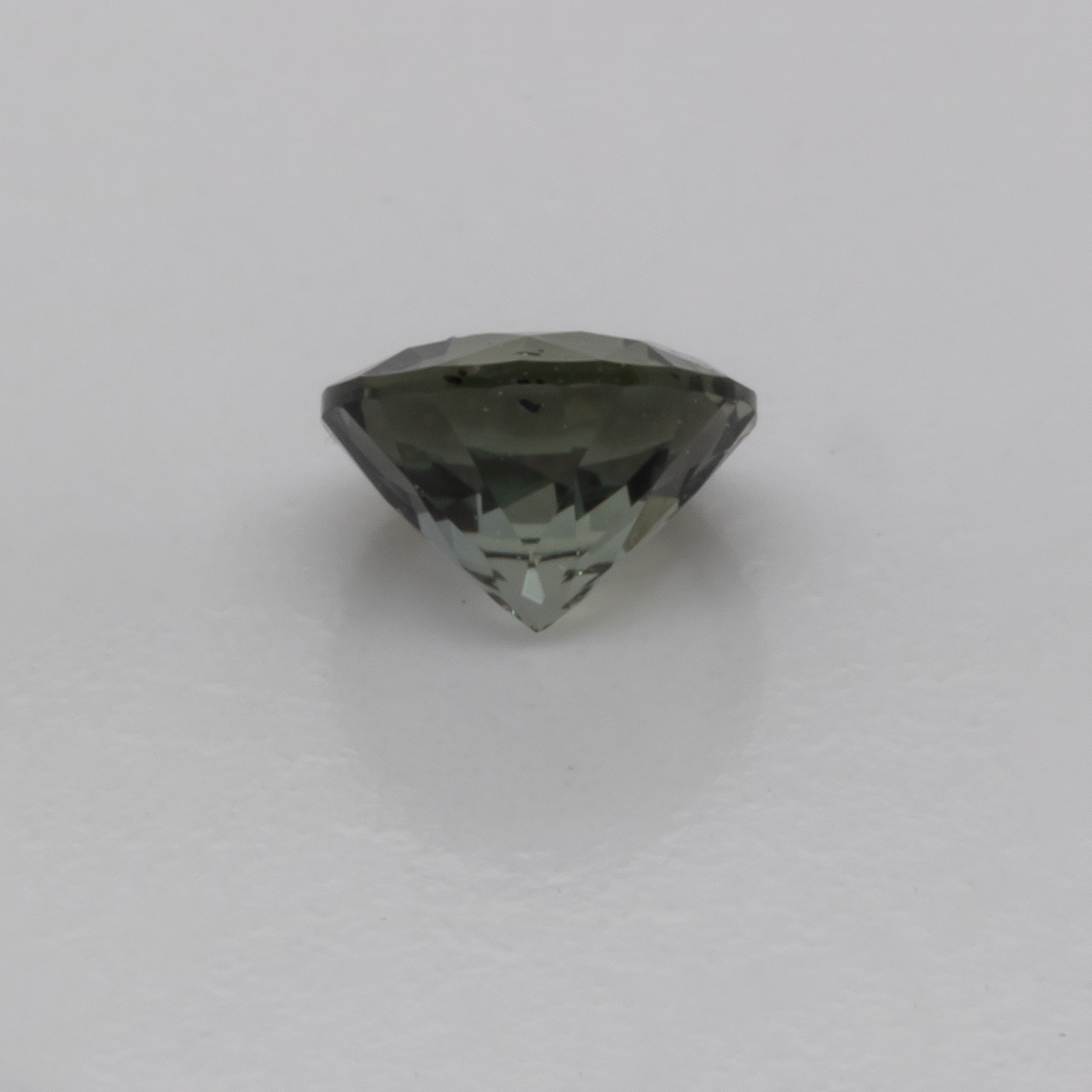 Saphir - grau, rund, 4x4 mm, 0.32 ct, Nr. XSR11219