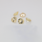 Saphir - gelb, rund, 3x3 mm, 0.11-0.15 ct, Nr. XSR11230