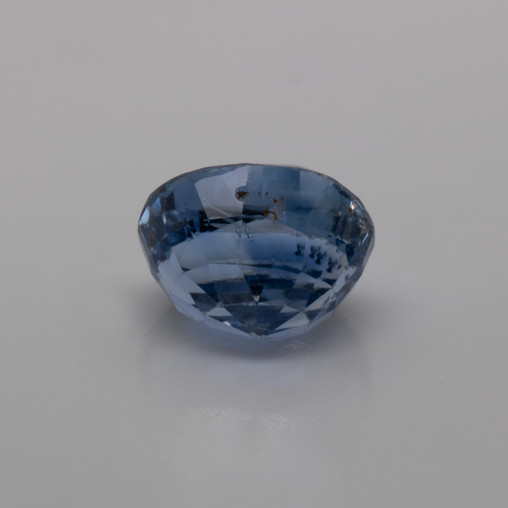 Saphir - blau, antik, 11x9 mm, 4.49 ct, Nr. XSR11246