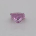 Sapphire - light pink, rectangle, 2.3x2.3 mm, 0.08 - 0.09 ct, No. XSR11247