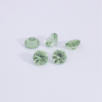 Sapphire - green, round, 3x3 mm, 0.13 - 0.16 ct, No. XSR11257