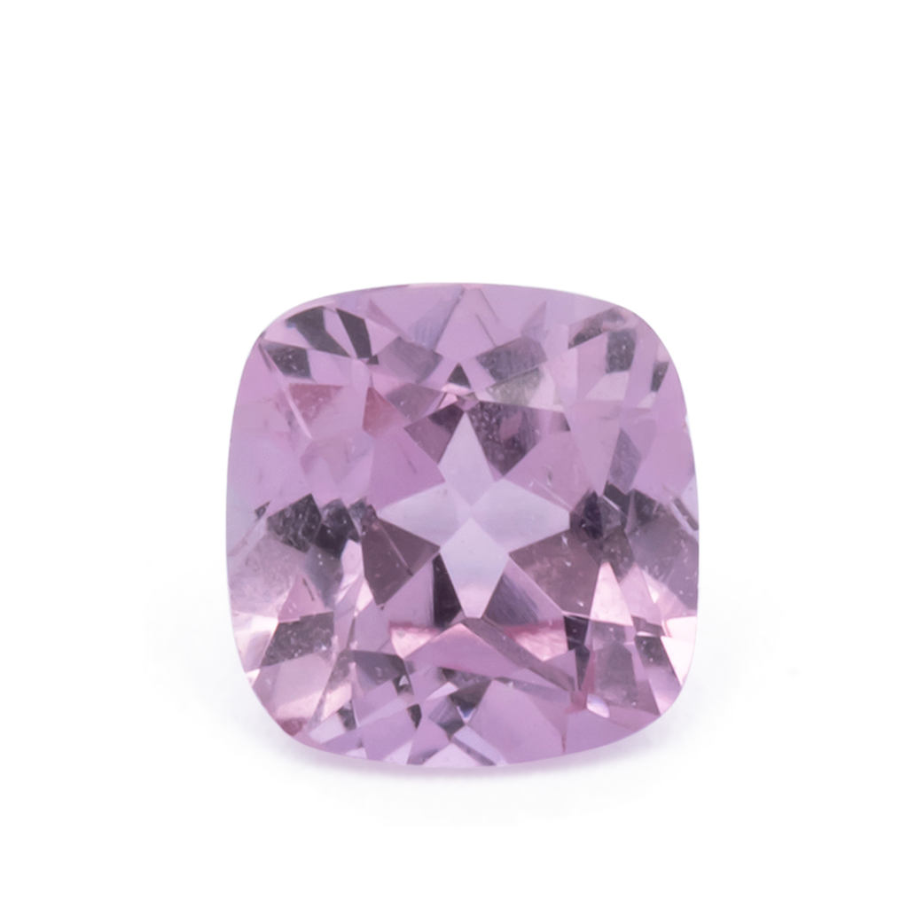 Sapphire - light pink, cushion, 4.3x4.3 mm, 0.43 ct, No. XSR11266