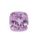 Sapphire - light pink, cushion, 4.3x4.3 mm, 0.43 ct, No. XSR11266