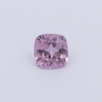 Sapphire - light pink, cushion, 4.3x4.3 mm, 0.43 ct, No. XSR11266