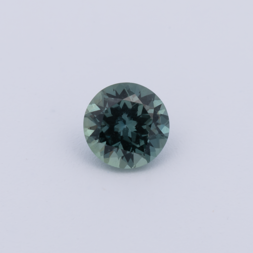 Saphir - grau & blau, rund, 4.1x4.1 mm, 0.33 ct, Nr. XSR11267