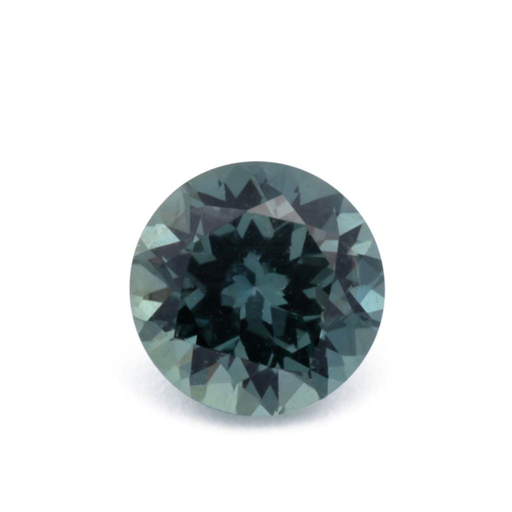 Saphir - grau & blau, rund, 4.1x4.1 mm, 0.33 ct, Nr. XSR11267
