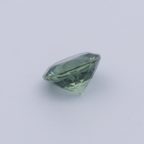 Sapphire - gray & green, round, 4.1x4.1 mm, 0.37 ct, No. XSR11268