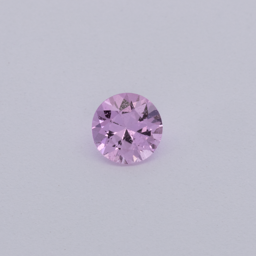 Sapphire - light pink, round, 3.7x3.7 mm, 0.23 ct, No. XSR11269